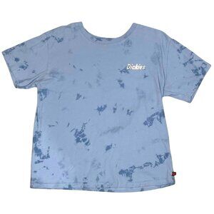 Dickies Blue Tie-Dye Logo Tee